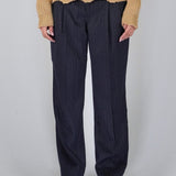 OVER PANT SIBERIA BLUE - Benevierre