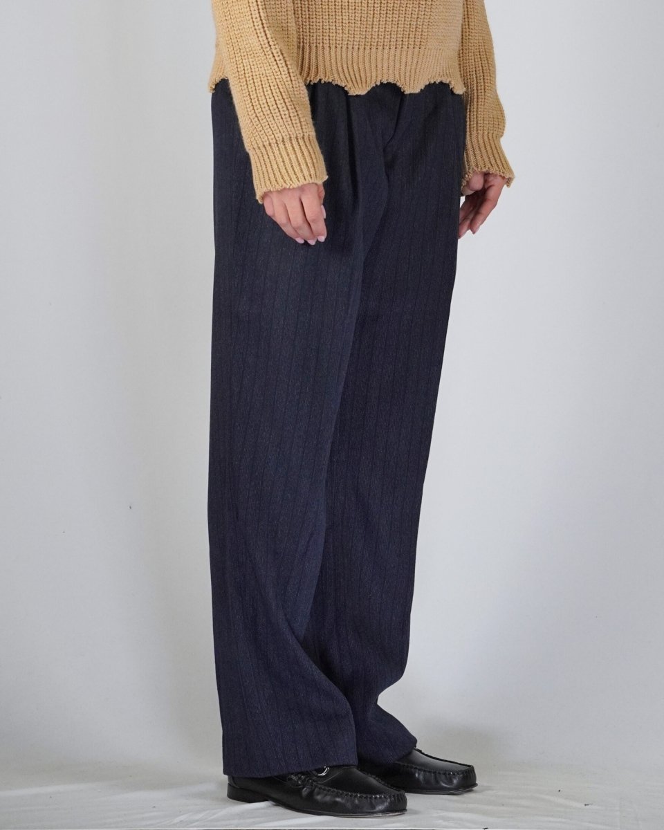 OVER PANT SIBERIA BLUE - Benevierre