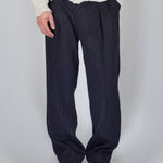 OVER PANT SIBERIA BLUE - Benevierre