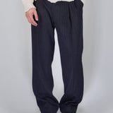 OVER PANT SIBERIA BLUE - Benevierre