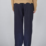 OVER PANT SIBERIA BLUE - Benevierre