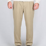 PANTALONE GESSATO BEIGE - Benevierre