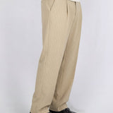 PANTALONE GESSATO BEIGE - Benevierre