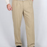PANTALONE GESSATO BEIGE - Benevierre