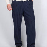 PANTALONE GESSATO BLU - Benevierre