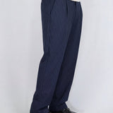 PANTALONE GESSATO BLU - Benevierre