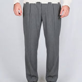 PANTALONE GESSATO GRIGIO - Benevierre