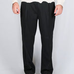 PANTALONE GESSATO NERO - Benevierre