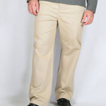 PANTALONE IN GABARDINA BEIGE - Benevierre