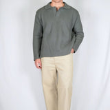 PANTALONE IN GABARDINA BEIGE - Benevierre