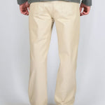 PANTALONE IN GABARDINA BEIGE - Benevierre