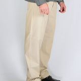 PANTALONE IN GABARDINA BEIGE - Benevierre