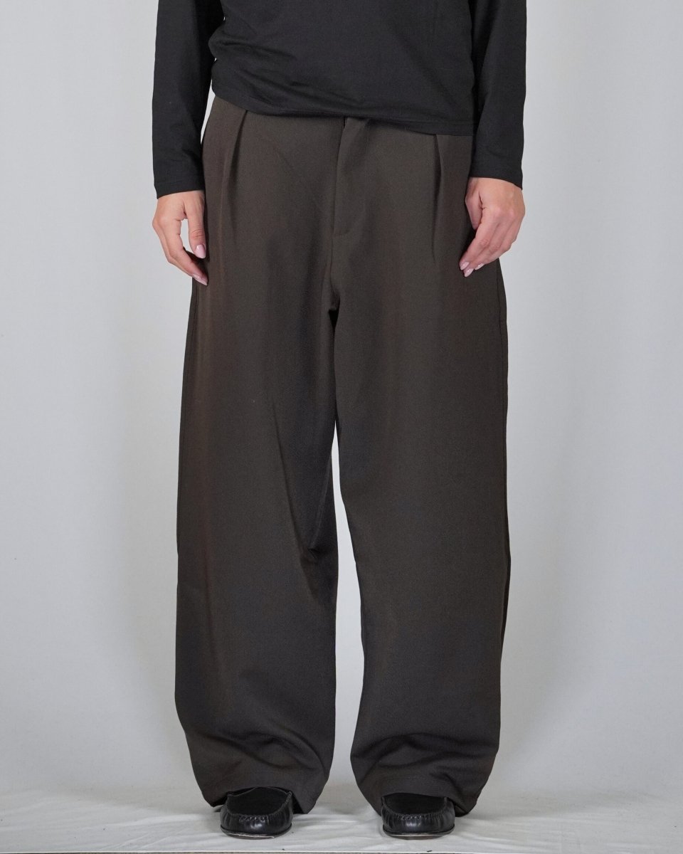 PANTALONE OVER BROWN - Benevierre