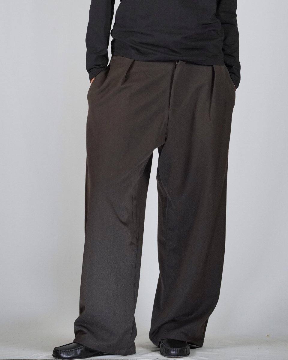 PANTALONE OVER BROWN - Benevierre