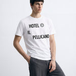 'PELLICANO' WHITE TEE - Benevierre