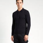 POLO KNIT BLACK - Benevierre