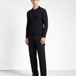 POLO KNIT BLACK - Benevierre