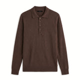 POLO KNIT BROWN - Benevierre