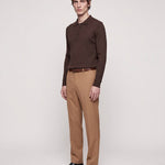 POLO KNIT BROWN - Benevierre