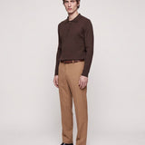 POLO KNIT BROWN - Benevierre