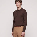 POLO KNIT BROWN - Benevierre