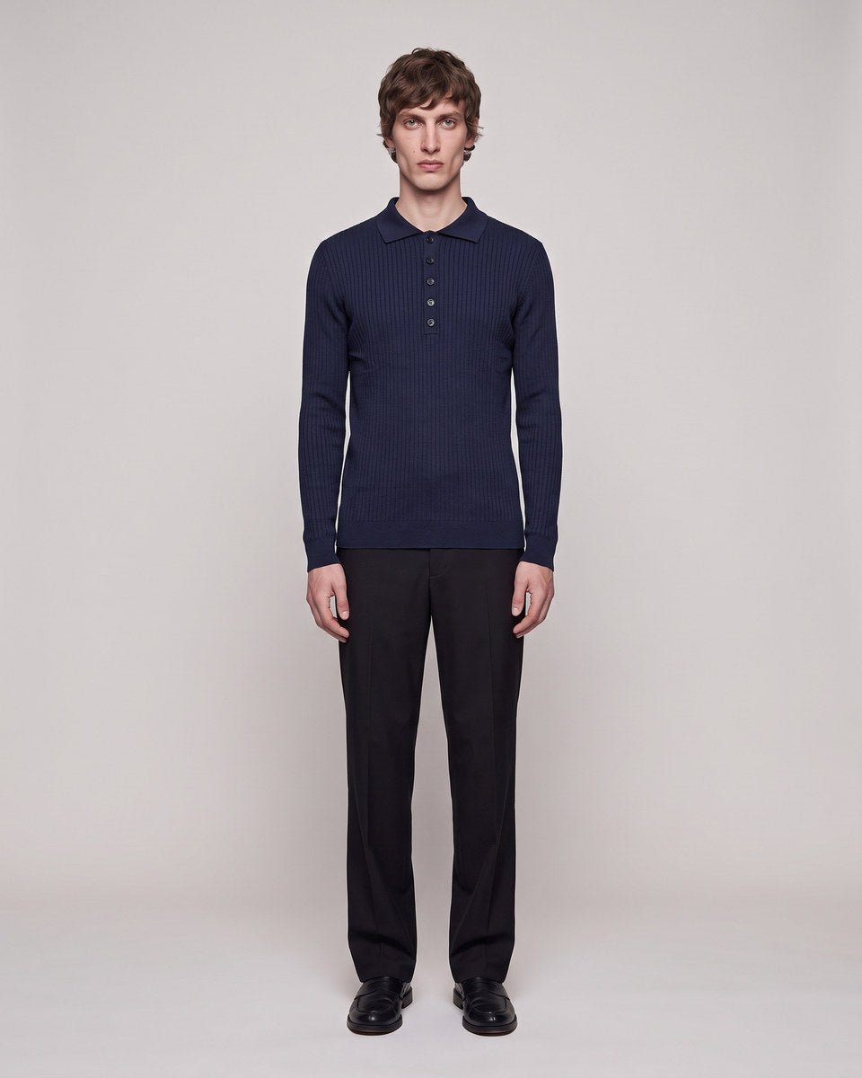 POLO KNIT OCEANO - Benevierre