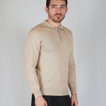 POLO MANICA LUNGA IN MAGLIA BEIGE - Benevierre