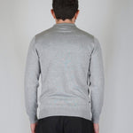 POLO MANICA LUNGA IN MAGLIA GRIGIA - Benevierre