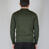 POLO MANICA LUNGA IN MAGLIA VERDE - Benevierre