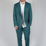 ABITO DOPPIOPETTO VERDE