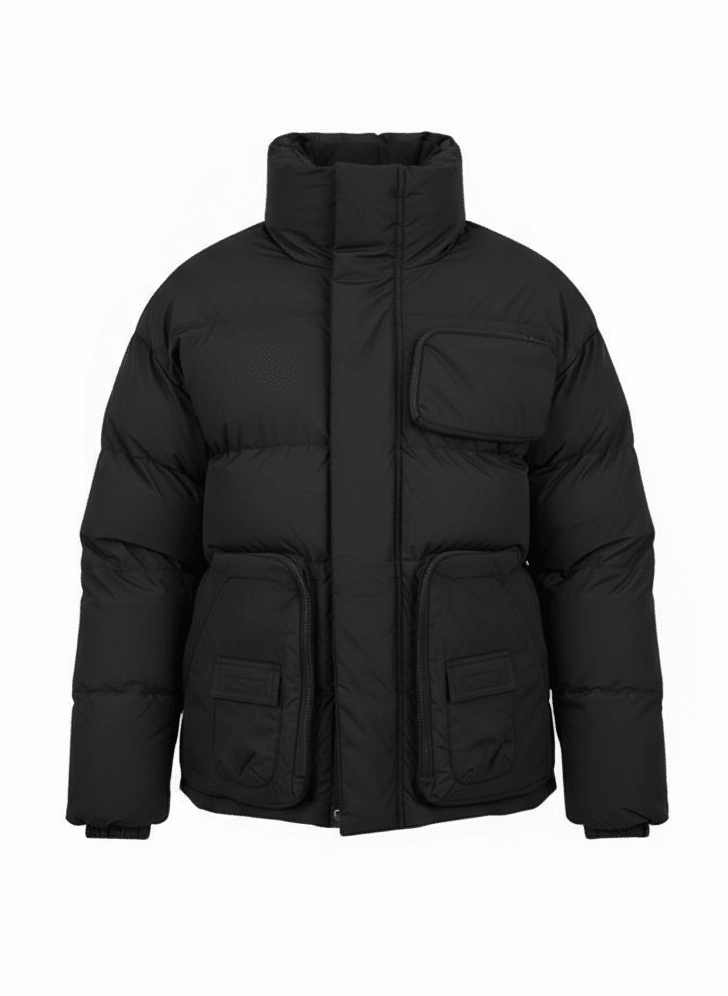 PUFFER JACKET BLACK - Benevierre