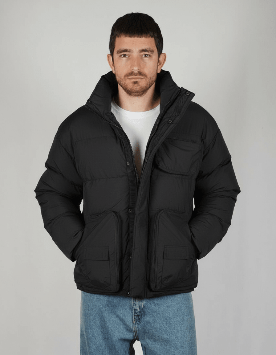 PUFFER JACKET BLACK - Benevierre