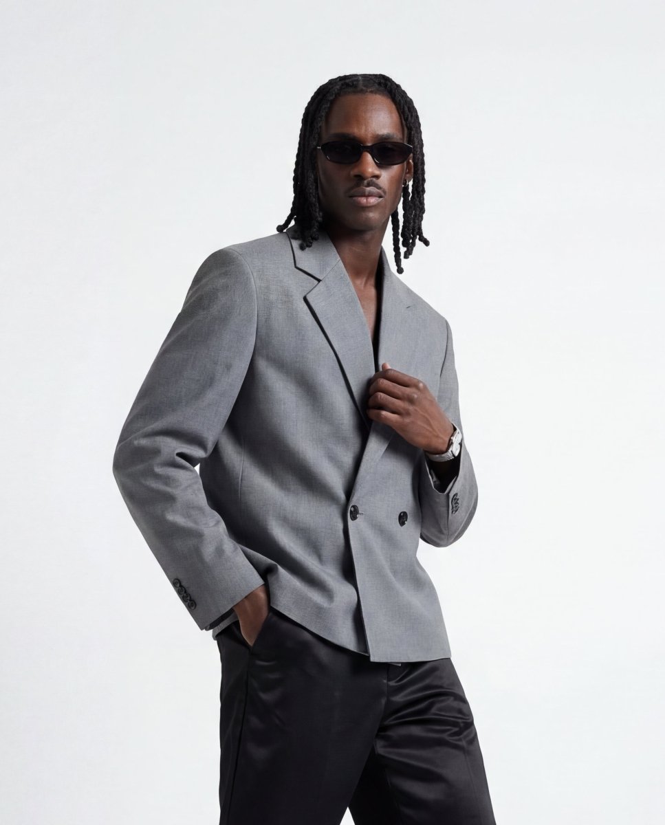 REGENT BLAZER GREY - Benevierre