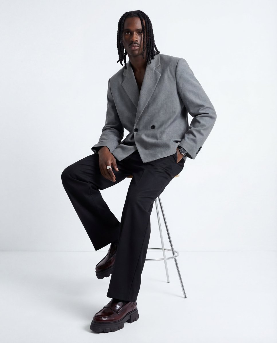 REGENT BLAZER GREY - Benevierre
