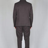 COMPLETO DOPPIOPETTO MARRONE