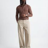RIBBED POLO KNIT - Benevierre