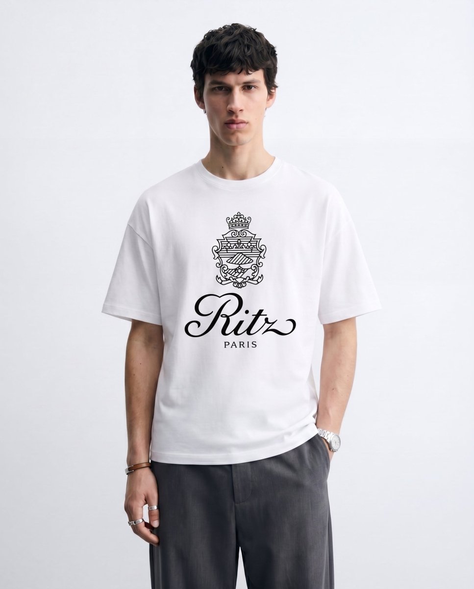 'RITZ' WHITE TEE - Benevierre