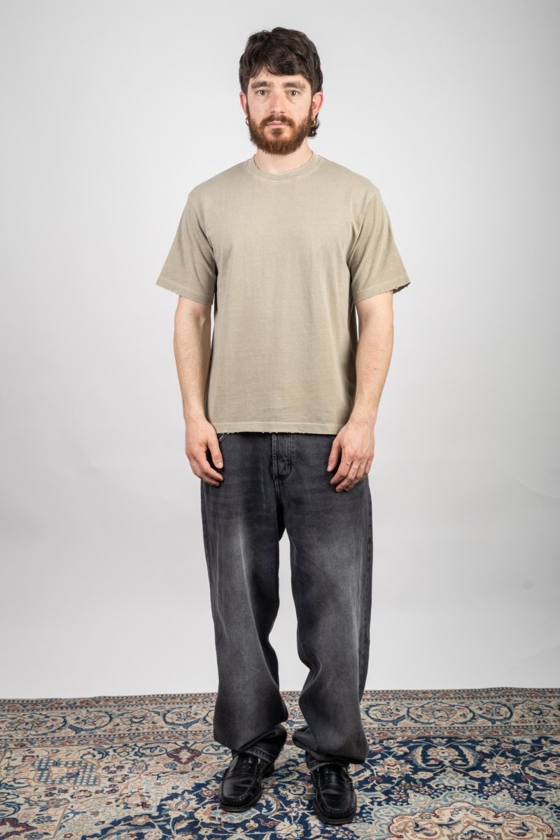 SAND STONE WASHED T - SHIRT - Benevierre