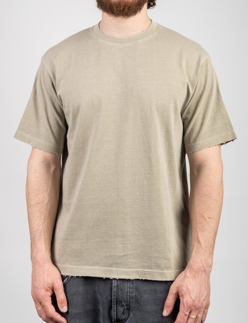 SAND STONE WASHED T - SHIRT - Benevierre