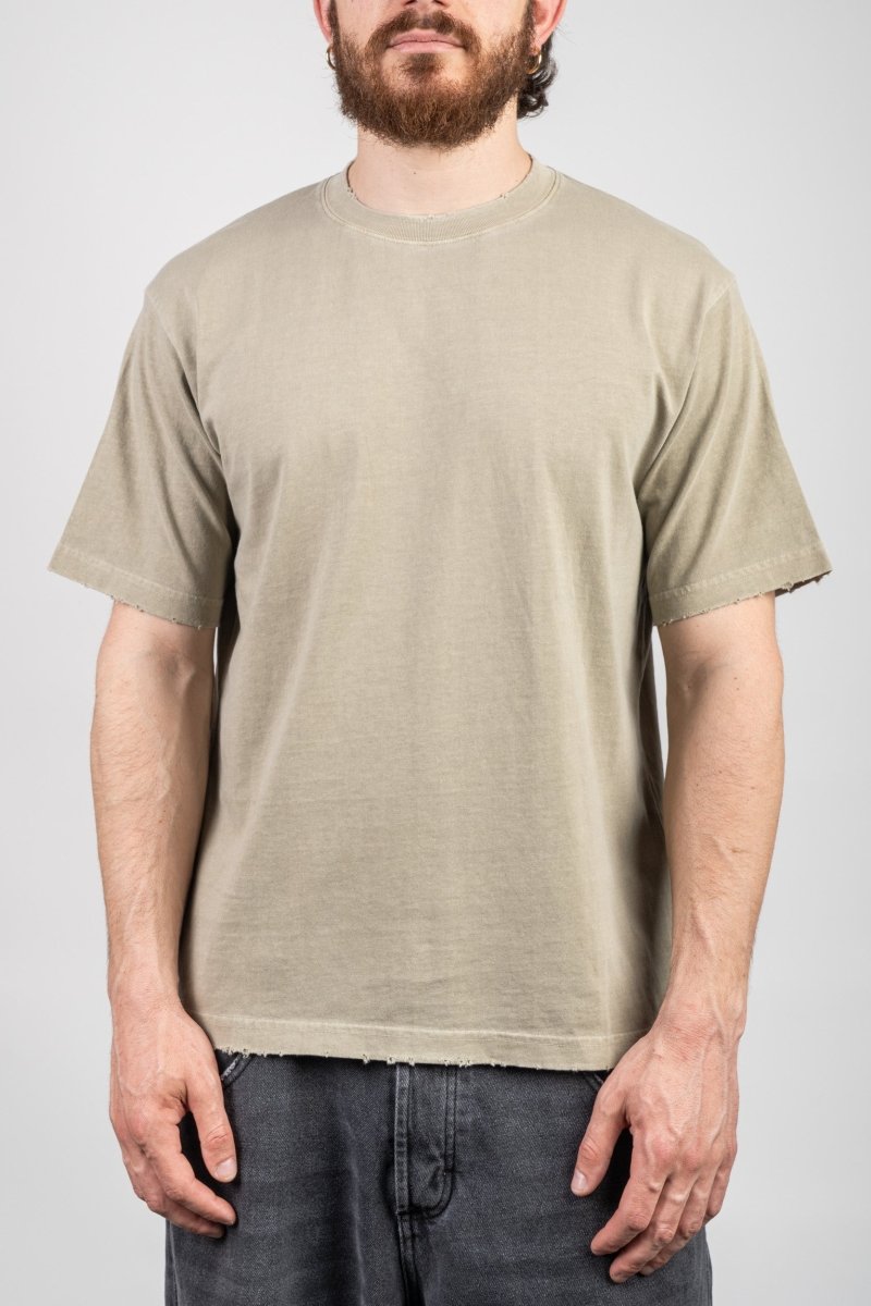 SAND STONE WASHED T - SHIRT - Benevierre