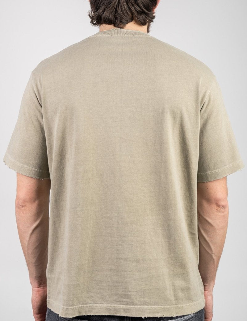 SAND STONE WASHED T - SHIRT - Benevierre