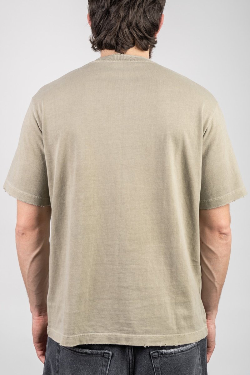 SAND STONE WASHED T - SHIRT - Benevierre