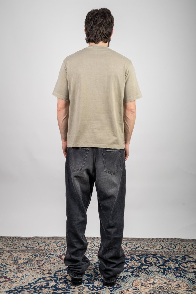 SAND STONE WASHED T - SHIRT - Benevierre