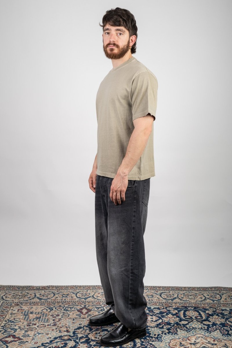 SAND STONE WASHED T - SHIRT - Benevierre