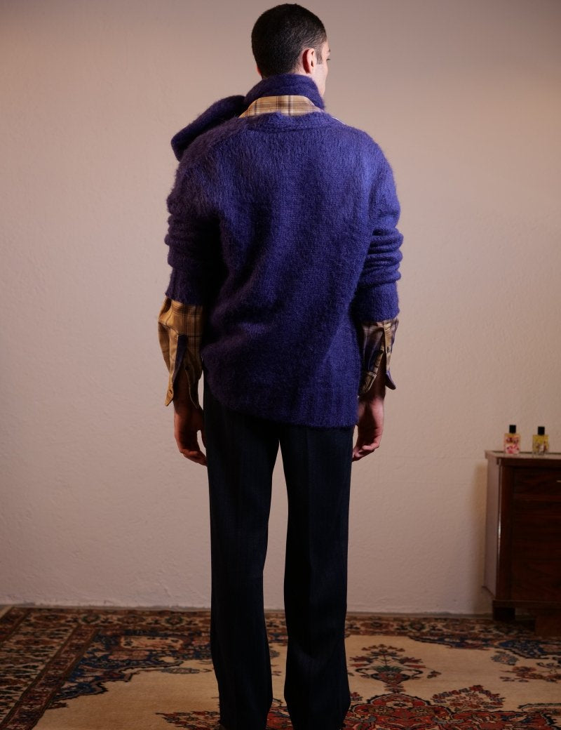 SCIARPA 90'S VIOLET - Benevierre