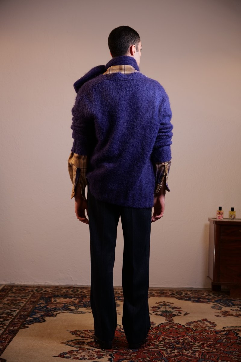 SCIARPA 90'S VIOLET - Benevierre
