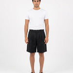 SHORTS IN LINO BLACK - Benevierre
