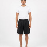 SHORTS IN LINO BLACK - Benevierre