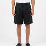 SHORTS IN LINO BLACK - Benevierre