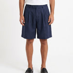SHORTS IN LINO BLUE - Benevierre